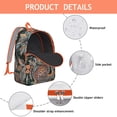 thumbnail image 4 of Paisley Pattern Backpack Boho Chic for College, Durable School Bookbag with Laptop Sleeve, Functional Daypack with Many Pockets, Perfect Gift for Student Women Teens, 4 of 5