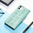 thumbnail image 2 of Funda Cartera FOXDOCK para iPhone 12 Mini , Flip PU con Relieve de Gatos y Perros, Tarjetero y Soporte, 2 of 6