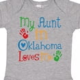 thumbnail image 4 of Inktastic My Aunt in Oklahoma Loves Me Boys or Girls Baby Bodysuit, 4 of 5
