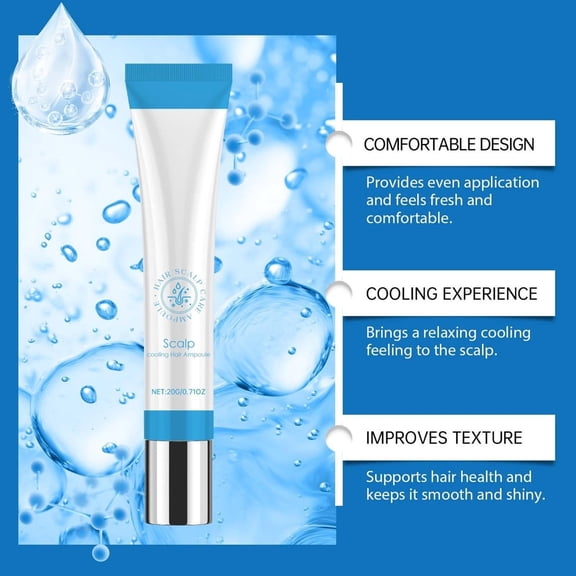 Seapuri Scalphy Hair Essence Rollerball – Cooling & Refreshing, Non-Greasy Scalp Treatment, Oil Control, Strengthens & Adds Shine, 20gMakeup Organizers