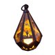 thumbnail image 2 of Lámpara de ambiente con luz de linterna de Halloween, pequeña colección de artesanías, adorno de mesa, decoración de fiesta para mesita de noche en Mano fantasma, 2 of 8