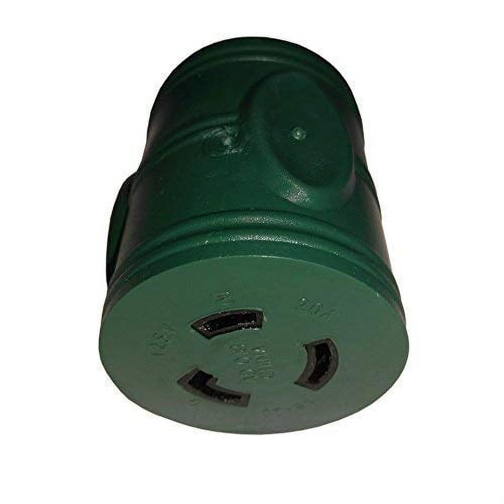 Parkworld 884920 20 AMP Power Adapter 4-Prong Generator Locking L14-20P Male to Twist Lock 3-Prong L5-20R Female - image 3 of 4