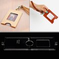 thumbnail image 2 of Card Wallet Bag Craft Acrylic Stencil Template Set Leather Craft DIY Tools XBY-04, 2 of 12