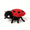 7.9in/20cm, variant on Lifelike Ladybug Stuffed Animal Insect Pillow Dolls Cute Soft Ladybug Plush Toys Holiday Decor Gifts