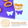 thumbnail image 4 of 25pcs Polymer Clay Mold Tray Clay Earring Cutter Clay Jewelry Making Mold DIY Earring Making Mold, 4 of 5