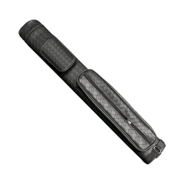 Case de cue de la piscina 4 agujeros de la barra de la barra de billar con la cremallera con correa de hombro ajustable billar de billar de billar de Negro