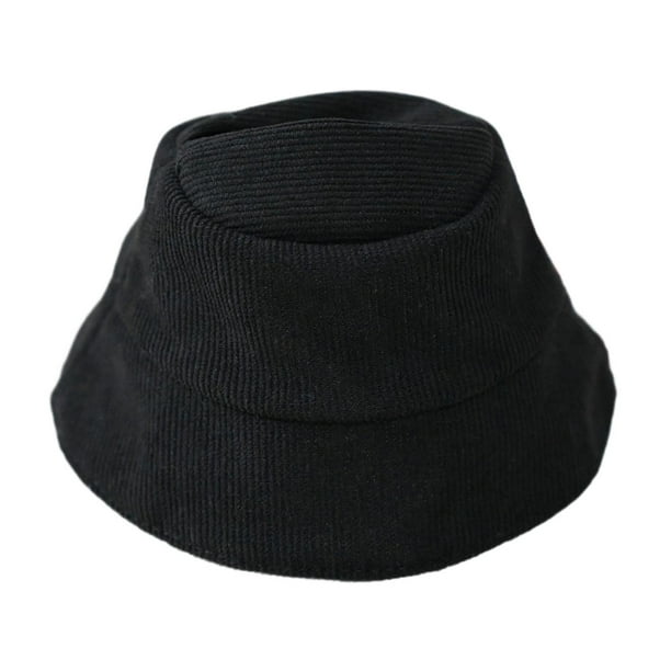 Sombrero de peluche para muñeca de 17 cm, accesorio para vestir, para juego de simulación, elegante, decorativo, accesorios para fotos portátiles de Negro