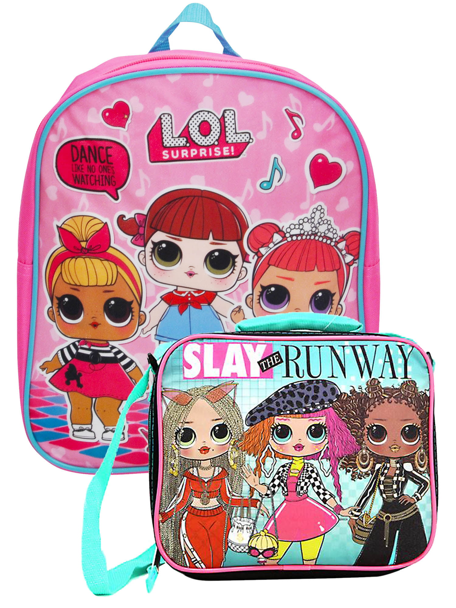 L.O.L Surprise! - Girls LOL Surprise Small Backpack 12" w/ OMG Dolls