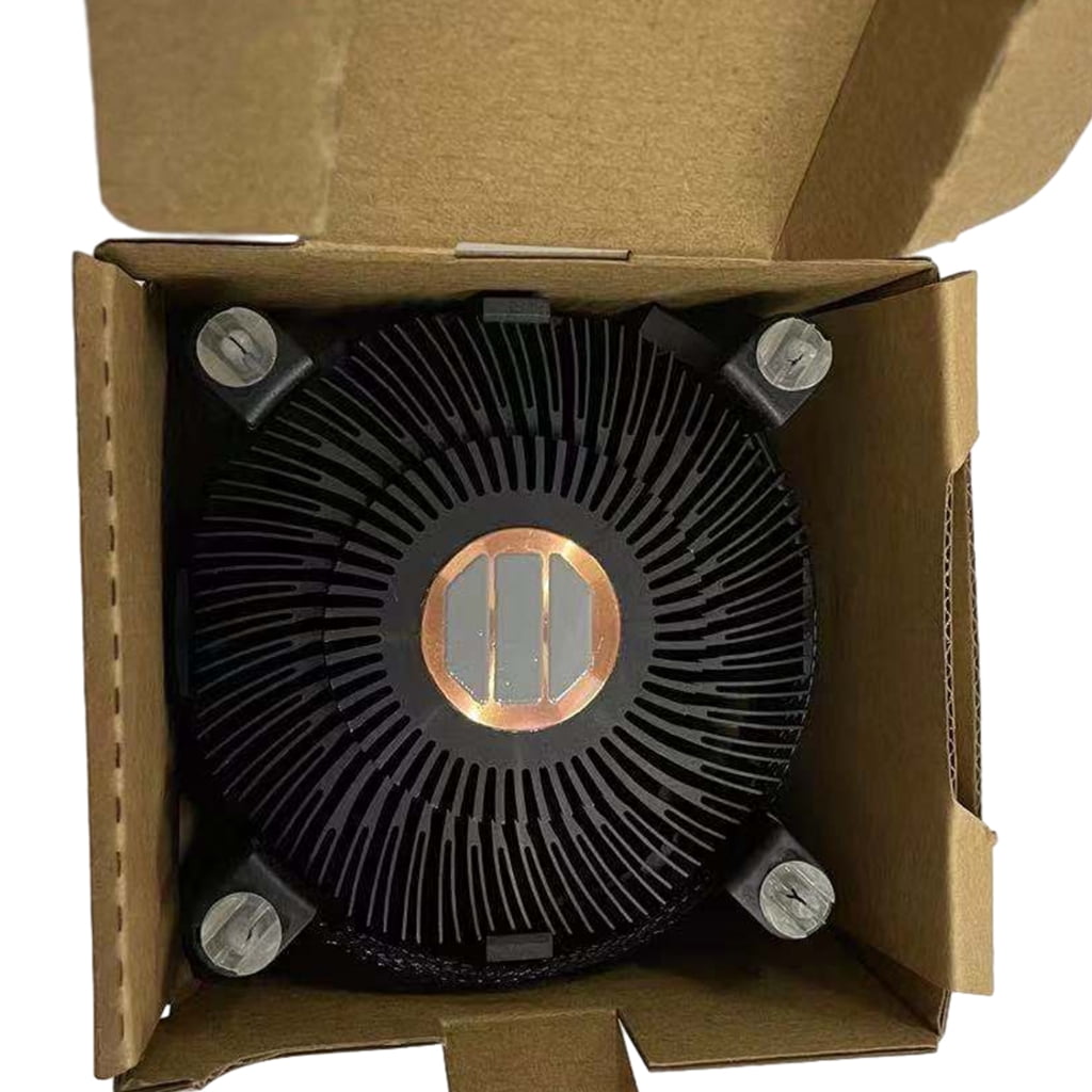 Zeiwohndc Small CPU Air Cooler for Intel LGA 1150/1151/1156 Low Noise Copper Heat Sink