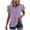 A001 Purple, variant on bnaln Summer Tops for Women 2025 Trendy Ruffled Short Sleeve Shirts Casual keyhole Crew Neck Tunic Blouses Lightweight Comfy Loose T-Shirts Teen Girls Y2k Going Out Tees Streetwear