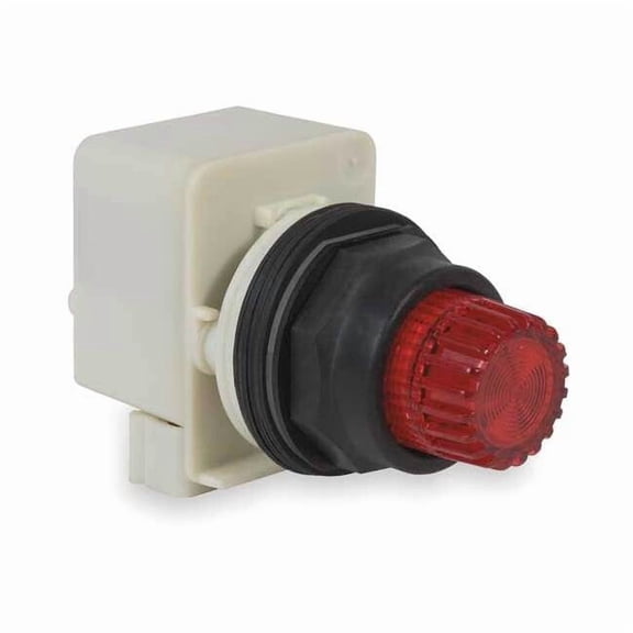 Schneider Electric Illuminated Push Button Operator, 30 mm, Red 9001SK2L1R
