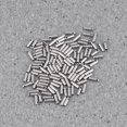 thumbnail image 4 of Minkissy 100 Pcs Jewelry Making End Caps Silver Stainless Steel for Necklaces and Bracelets, 4 of 6