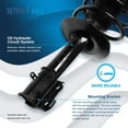 thumbnail image 5 of Detroit Axle - Struts Shocks for 2001-2010 PT Cruiser Complete Front Struts w/Coil Spring Rear Shock Absorbers 2002 2003 2004 2005 2006 2007 2008 2009 Replacement Ready Struts Shocks Assembly, 5 of 7