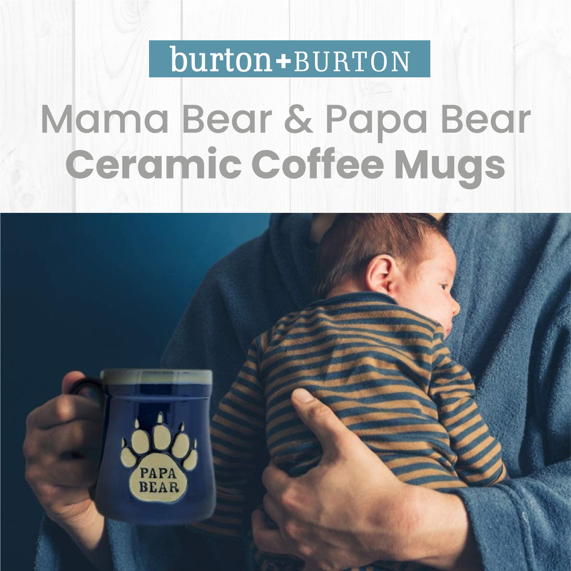 Mama Bear Ceramic Mug - Little Blue House US