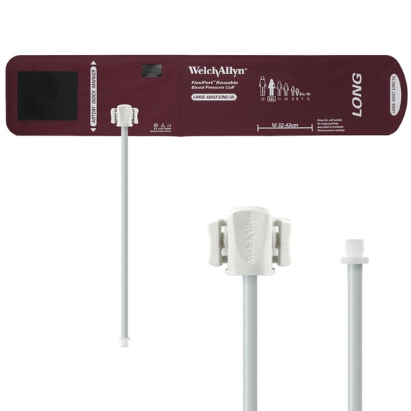 Cuff,  1 Tube Bladder Flexiport Large Adult Long Arm Size 12 L Nylon - 1 Count