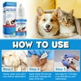 thumbnail image 3 of Oimmal Cat & Dog Ear Cleaner Drops - Dog Ear Infection with 1% Hydrocortisone to Soothe Itching, Redness, & Swelling - Vet Recommended 2 oz, 3 of 11