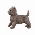 thumbnail image 3 of Hi-Line Gift Ltd. Cairn Terrier Garden Statue Gray Life Size Home Yard Decor, 3 of 7