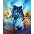thumbnail image 1 of Wdftyju Kit de pintura de diamante de taladro redondo completo 5D DIY, arte de pared de tigre de pez dorado, regalo artesanal Wdftyju 6rz0lw1jn4ax1dq4, 1 of 9