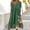 A02, variant on Women's Summer Casual Dresses Plus Size Round Neck Zipper Floral Print Dress