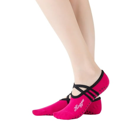 

Compression Socks For Women Open Toe Anti Slip Finger-Separated Yoga Sport Ballet Dance Sock