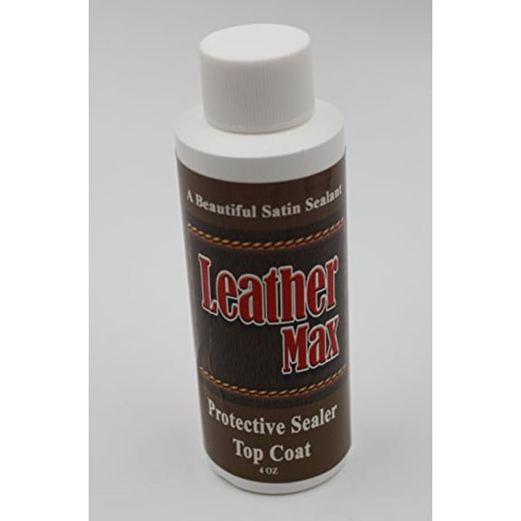 Top Coat Satin Finish Sealer Furniture Leather Max Use for All Leather Sealing and Leather Max Kits