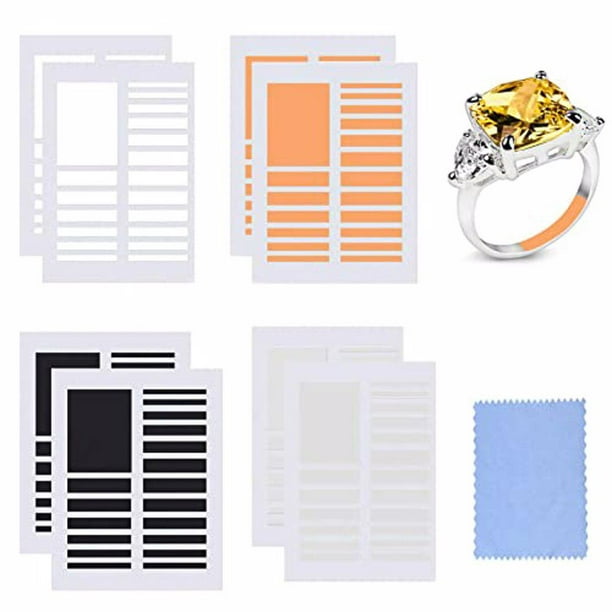 Enqiretly Comfortable And Secure Ring Size Adjuster Rings Snug And In Place Invisible Ring Size Adjuster Set