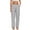Grey, variant on Posijego Womens Plaid Pajama Pants Drawstring Waist Casual Sleep Pants Wide Leg Lounge Pants with Pockets