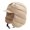 Color:light khaki, variant on Winter Hunting Cap Warmth Thicken Hat Winter Ear Protections Hat Insulated Wools Hat Winter Cycling Hat Windproof Cap