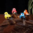 thumbnail image 4 of 12 Pcs Artificial Simulation Pearl Feathered Birds, Feather Mini Bird Decorative Fake Birds for Craft Home Ornaments Garden Wedding Decoration Embellishing, 4 of 8
