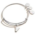 thumbnail image 2 of Alex and Ani Initial V III Bangle Bracelet Shiny Silver One Size, 2 of 2