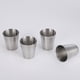 thumbnail image 3 of Juego de vasos de chupito de acero inoxidable 30ml | Copas de vino portátiles para exteriores 4 Pack | Construcción Duradera y Gruesa | Funda de cuero negro | Camping, Viajes, Fiestas | Bebida fría, 3 of 8