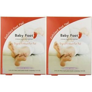 - Baby Foot Lavender Easy Pack Exfoliant Foot Peel - Pack of 2