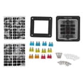 thumbnail image 1 of Loewten Blade Fuse Block 6 Way Fuse Box Holder Waterproof Protection With LED Warning Indicator For Car Marine Boat RV,Circuit Holder Panel,6 Way Fuse Block, 1 of 8