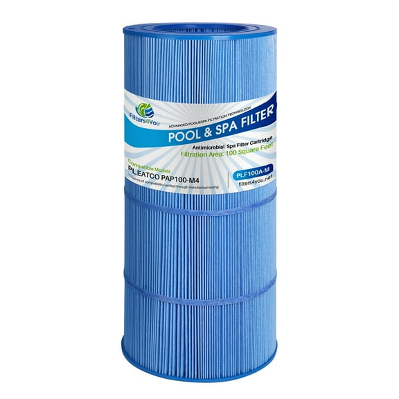 Filters4you- F4Y- PLF100A-M Filter Replacement for Models 19916, AK-8003, 10101, XLS-903, FC-0686, FC-0686M, PAP100-M4 Filter Cartridges Filtration system, 1 pack