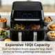 thumbnail image 4 of Aria 10Qt Dual Basket Air Fryer, Double 5Qt Basket Efficiency, Smart Sync Cooking, 8 Versatile Presets, Intuitive Touch Controls, and Dishwasher-Safe Baskets, 4 of 5
