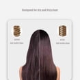 thumbnail image 5 of Cepillo para extensiones de cabello con diseño de paleta antiestática, desenredante suave, mango ergonómico de metal., 5 of 5