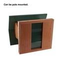 thumbnail image 5 of WoodLink Weatherproof Hopper Feeders 65 lbs Capacity, Green and Brown, 5 of 6