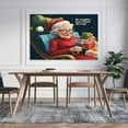 thumbnail image 5 of Canvas Print Be Naughty Save Santa The Trip Canvas Picture Winter Holiday Decor&nbsp; Canvas Wall Art for Bedroom 24x36inch Artwork Canvas Print Pictures For Gifts No Frame, 5 of 8