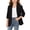 Black, variant on mgoYE Girls Blazer Jacket Teen Open Front 3/4 Sleeve Blazers Kids Graduation Formal Suit Jackets with Pockets One Button(Grey,4-5 Years)
