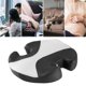 thumbnail image 2 of Cojín de espuma viscoelástica para asiento, funda lavable antideslizante, cojín de asiento, almohada ortopédica para oficina, vértebras, silla de rued NegroGrisColorblock Yinane Cojín del asiento, 2 of 8