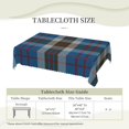 thumbnail image 6 of Rectangle Table Cloth, Scottish Gifts Clan Thompson Tartan Resistant Washable Tablecloth Decorative Table Cover for Dining, Indoor and Outdoor, 6 of 6