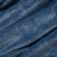 thumbnail image 4 of EcoThread™ Plush Heathered Soft Oversized Throw Blanket, Blue, 4 of 7
