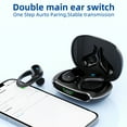 thumbnail image 5 of Weofly Triathlon Wireless Bluetooth Earbuds, over Ear Headphones with Mic Waterproof Mini Earphones, 5 of 8