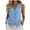 Light Blue, variant on Vivianyo HD Women's Linen Blend Button Down Vest, Sleeveless V-Neck Waistcoat for Women,Summer Casual Tank Tops Everyday Wear, Women's Dark Gray, Sizes S-2XL