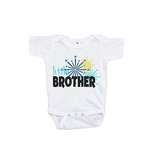 Custom Party Shop Baby S Little Brother Happy New Year Onepiece 6 12 Months Walmart Com Walmart Com