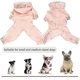 thumbnail image 4 of Chubasquero para perros con capucha, abrigo impermeable para perros mascota, ajustable, ligero, para exteriores, kaili Sencillez, 4 of 5