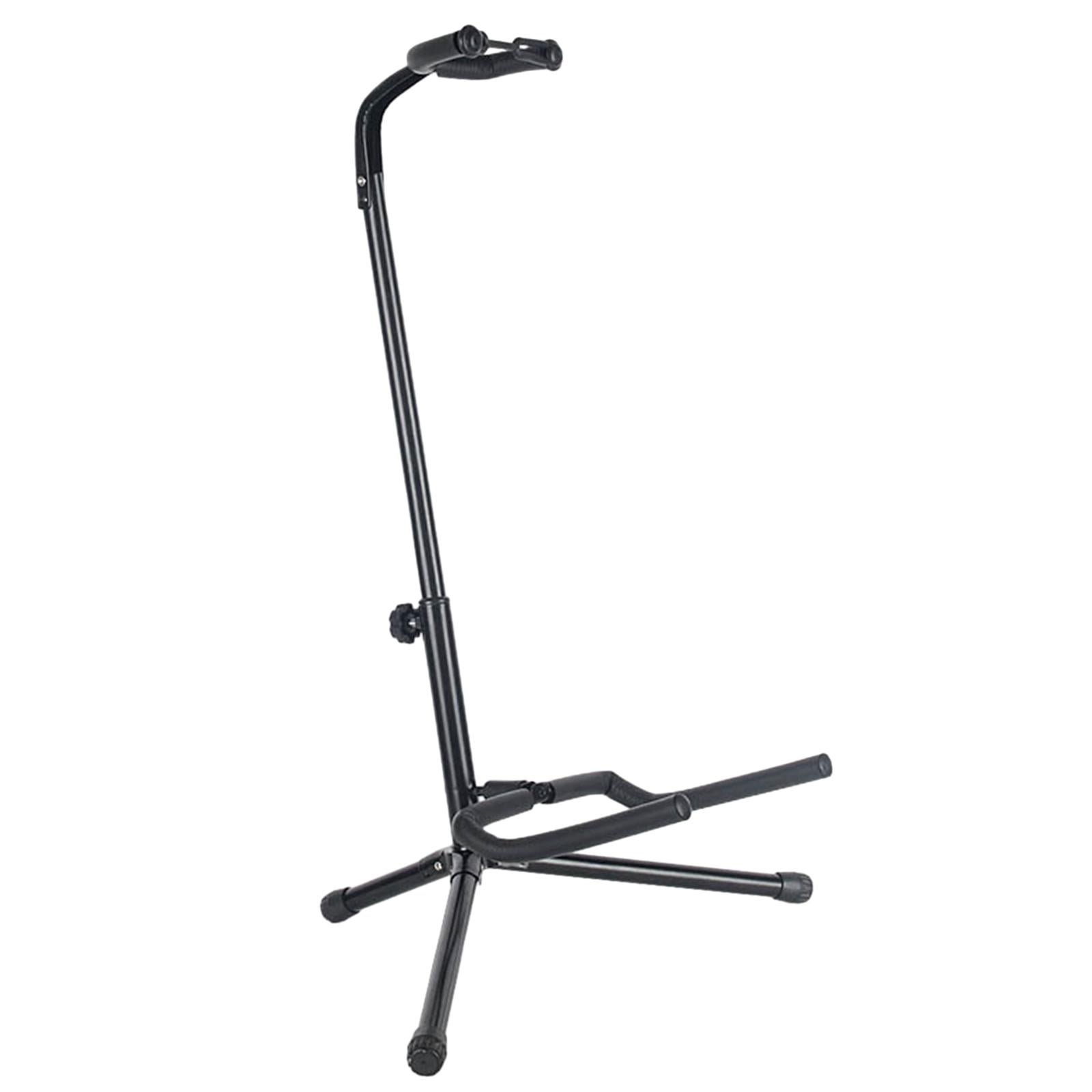 LeeQinersw Guitar Stand Floor Adjustable 22.44-31.50inch Metal Universal Folding Thick Bass