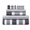 Gray, variant on 8‑Piece Stripe Towel Set - Ultra‑Absorbent Bath Towels, Washcloths & Towels for Spa‑Like Comfort at Home or Hotel – Soft, Durable, and Easy to Clean in Elegant