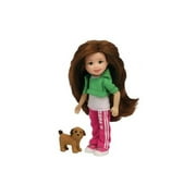 TY Li'l Ones - TRENDY TAYLOR with Brown Dog (4 inch)