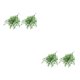 thumbnail image 4 of Cateissary 2 uds lavanda artificial flor falsa plástico 7 puntas ramo de jardín Navidad adornos exteriores accesorios de fotografía verde Verde blanco 2Conjunto, 4 of 6